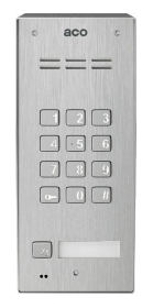 Panel cyfrowy Familio P z 1 przyciskiem, szyfrator FAM-P-1NPZSACC NT ACO